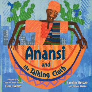 anansi and the talking cloth cover image